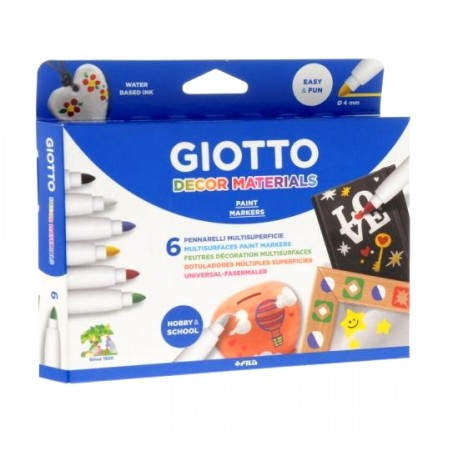 Giotto Decor Materials Multicolor 12 pieza(s) - F453300
