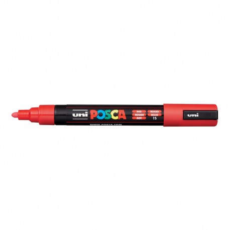 Uni-Ball PC-5M Rojo 1 pieza(s) - 152736000