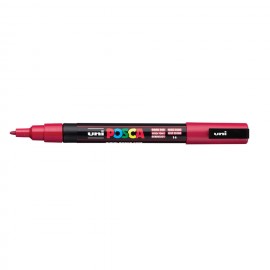 Uni-Ball Paint PC-3M Rojo 1 pieza(s) - 186525