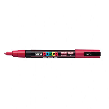 Uni-Ball Paint PC-3M Rojo 1 pieza(s) - 186525