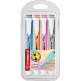 STABILO swing cool Pastel marcador 4 pieza(s) Punta de cincel Colores surtidos