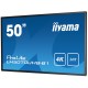 iiyama LH5070UHB-B1 pantalla de señalización Pantalla plana para señalización digital