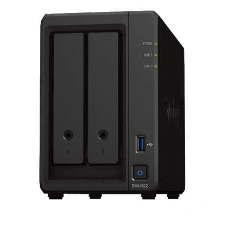 Synology DVA1622 servidor de vigilancia en red Torre Gigabit Ethernet