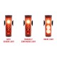 Sigma Sport Aura 100 Set + Blaze Link Iluminación trasera + iluminación delantera (set) LED - 17950