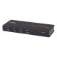 ATEN Switch de periféricos formato industrial USB 3.2 Gen 1 de 4 x 4 puertos - US3344I-AT