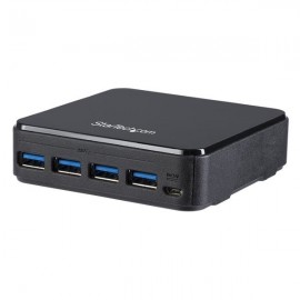 StarTech.com Switch Conmutador USB 3.0 4x4 para Compartir Dispositivos Periféricos - HBS304A24A