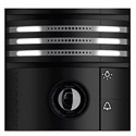Mobotix T26B sistema de intercomunicación de video 6 MP Negro - mx-t26b-6d016-b
