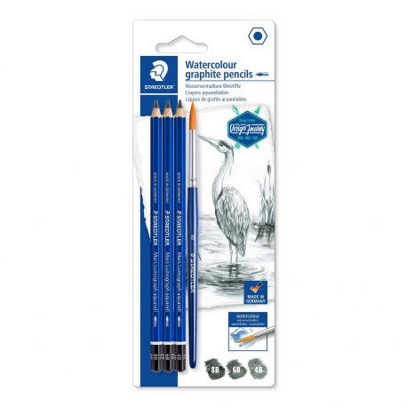 Staedtler Mars Lumograph aquarell Multi 4 pieza(s) - 100A SBK4