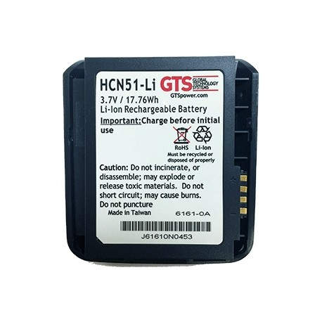 GTS HCN51-LI pieza de repuesto para ordenador de bolsillo tipo PDA Batería