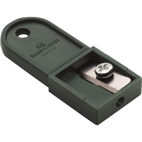 Faber-Castell 184100 sacapuntas Sacapuntas manual Verde, Metálico