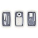 Leitz MyBox Bandeja de almacenamiento Rectangular Acrilonitrilo butadieno estireno (ABS) Gris, Blanco - 5229-10-01