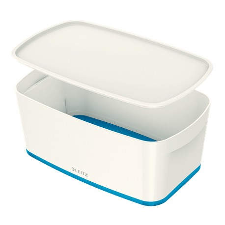 Leitz MyBox Bandeja de almacenamiento Rectangular Acrilonitrilo butadieno estireno (ABS) Azul, Blanco - 5229-10-36