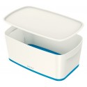 Leitz MyBox Bandeja de almacenamiento Rectangular Acrilonitrilo butadieno estireno (ABS) Azul, Blanco - 5229-10-36