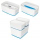 Leitz MyBox Bandeja de almacenamiento Rectangular Acrilonitrilo butadieno estireno (ABS) Azul, Blanco - 5229-10-36