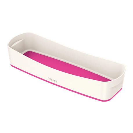 Leitz MyBox Bandeja de almacenamiento Rectangular ABS sintéticos Rosa, Blanco - 5258-10-23