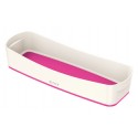 Leitz MyBox Bandeja de almacenamiento Rectangular ABS sintéticos Rosa, Blanco - 5258-10-23