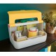 Leitz 61250019 caja de almacenaje Rectangular Acrilonitrilo butadieno estireno (ABS) Blanco, Amarillo