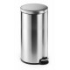 Durable 340323 papelera 30 L Alrededor Acero inoxidable