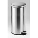 Durable 340323 papelera 30 L Alrededor Acero inoxidable