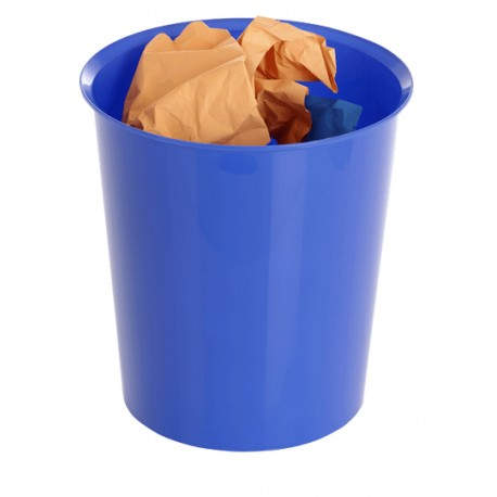 Archivo 2000 2001 AZ papelera 18 L Alrededor Polipropileno (PP) Azul