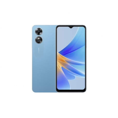 OPPO A17 16,7 cm (6.56'') Ranura híbrida Dual SIM Android 12 4G MicroUSB 4 GB 64 GB 5000 mAh Azul