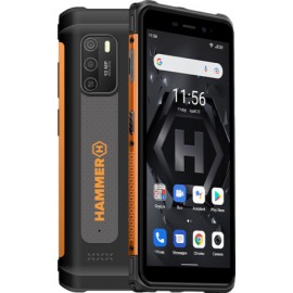 myPhone Hammer Iron 4 14 cm (5.5'') SIM doble Android 12 4G 4 GB 32 GB 5180 mAh Gris, Naranja