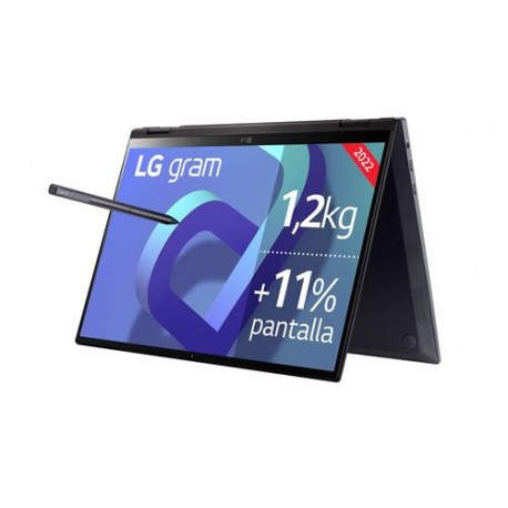 Portatil lg gram 14t90q - g i7 - 12800he 14pulgadas tactil 16gb - ssd1tb - wifi - bt - w11