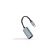 CONVERSOR USB-C A DISPLAYPORT 8K 15 CM GRIS NANOCABLE