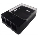 Caja Negra con ventana para Raspberry Pi con 4 USB - RA-CAJA12
