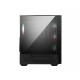 MSI MAG FORGE 112R carcasa de ordenador Midi Tower Negro, Transparente