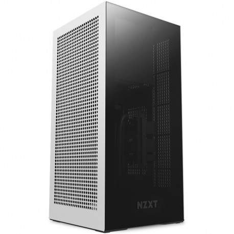NZXT H1 Torre Negro, Blanco 750 W - cs-h11bw-eu