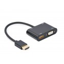 Gembird A-HDMIM-HDMIFVGAF-01 tarjeta y adaptador de interfaz HDMI, VGA