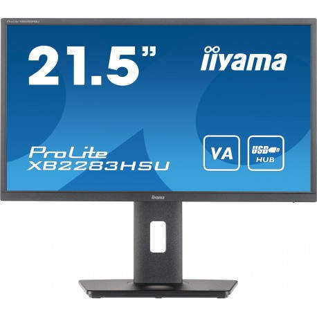 iiyama ProLite XB2283HSU-B1 pantalla para PC 54,6 cm (21.5'') 1920 x 1080 Pixeles Full HD LED Negro