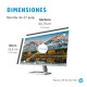 HP M27fw 68,6 cm (27'') 1920 x 1080 Pixeles Full HD LCD Plata