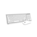 TECLADO + RATON WIRELESS PRESTIGE PLATA/BLANCO SUBBLIM - SUBKBC-DCEP10