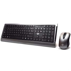 Welly Enjoy IT WY30002 teclado Ratón incluido RF inalámbrico QWERTY Español Negro