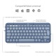 Logitech K380 for Mac teclado Bluetooth QWERTY Español Azul - 920-011177