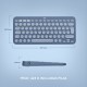 Logitech K380 for Mac teclado Bluetooth QWERTY Español Azul - 920-011177