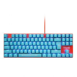 FR-TEC DBPCKEYGO teclado USB QWERTY Azul, Naranja