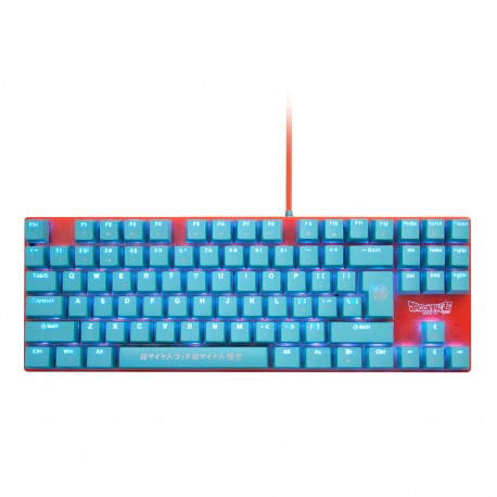 FR-TEC DBPCKEYGO teclado USB QWERTY Azul, Naranja