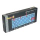 FR-TEC DBPCKEYGO teclado USB QWERTY Azul, Naranja
