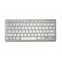 Nilox Teclado Bluetooth Silver - nxkb01s
