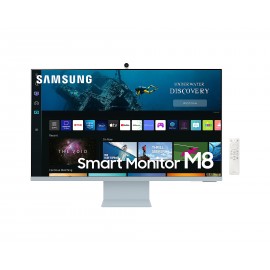 Samsung S32BM80BUU 81,3 cm (32'') 3840 x 2160 Pixeles 4K Ultra HD Azul, Blanco