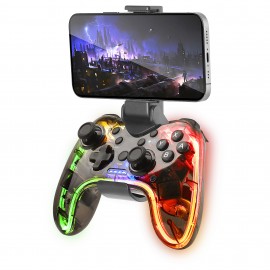 Mars Gaming MGP-BT Gamepad Bluetooth 5.0 RGB Neon Adaptador Smartphone Giroscopio