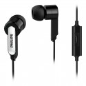 Philips SHE1405BK/10 auricular y casco Auriculares Alámbrico Dentro de oído Llamadas/Música Negro