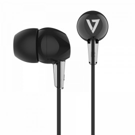 V7 HA200 Auriculares Alámbrico Dentro de oído Música Negro