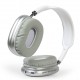 Gembird BHP-LED-02-W auricular y casco Auriculares Inalámbrico Diadema Llamadas/Música Bluetooth Blanco