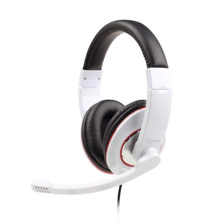 Gembird MHS-001-GW auricular y casco Auriculares Diadema Blanco