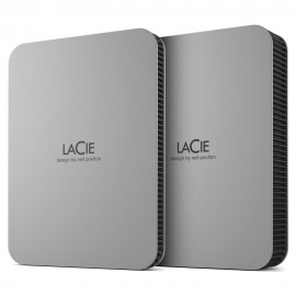 LaCie Mobile Drive (2022) disco duro externo 4000 GB Plata