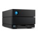 LaCie 2BIG DOCK unidad de disco multiple 16 TB Escritorio Negro